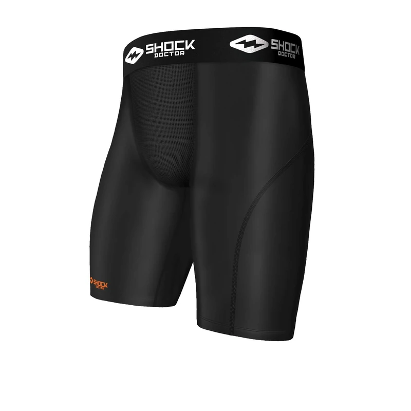 Shock Doctor Core Compression Short Boy M Black - Image 1