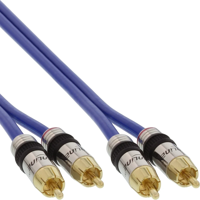 InLine RCA Cable 2 x RCA Male/Male 30 m