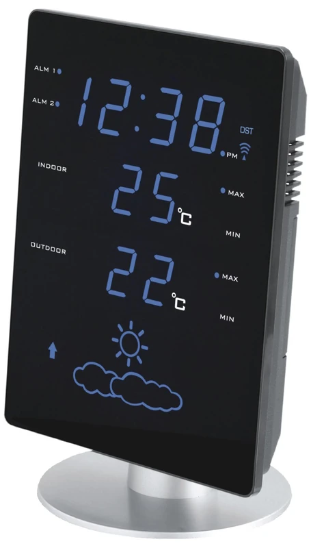 LED Weather Station with Wireless Outdoor Transmitter