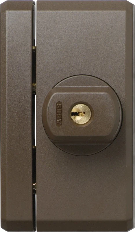 ABUS FTS96 B AL0145 31746 Keyed-Alike Window Lock, Brown