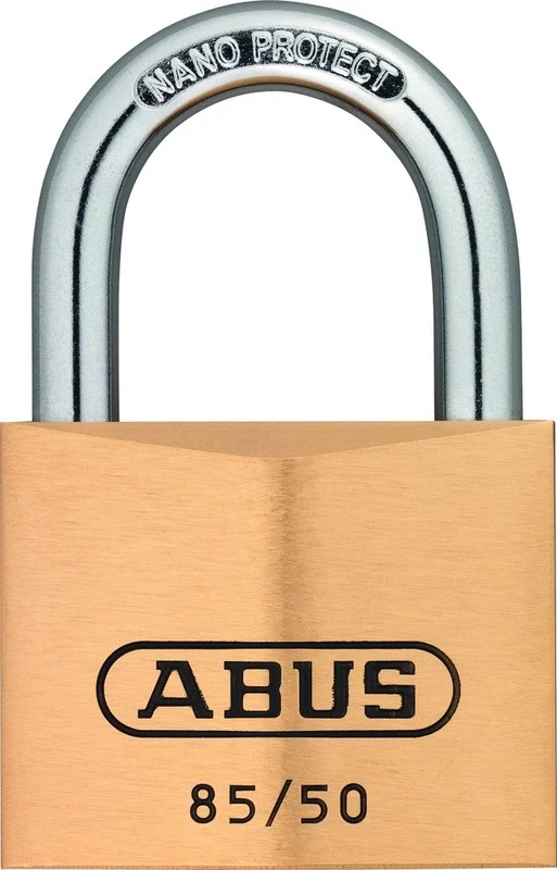 ABUS 04827 Stainless Steel Shackle Service Brass Padlock with 2717 Alike Keyed