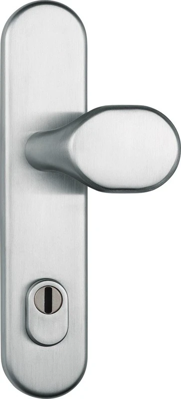 ABUS HLZS814 ER EK Protective Fitting with Cylinder Protection Round Stainless Steel 12229