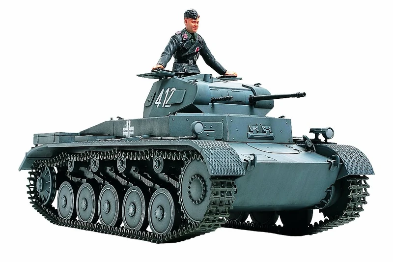 TAMIYA 300035292 – 1:35 WWII German Armoured Combat II, Type A/B/C (1), Grey