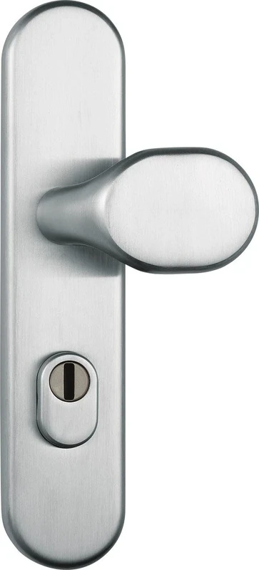 ABUS KLZS714 ER EK Protective Fitting with Cylinder Protection Round Stainless Steel 12227