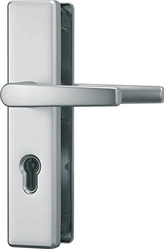 ABUS 210334 Security Door Fitting Type KLS 114 F1 Stainless Steel with Handles on Both Sides