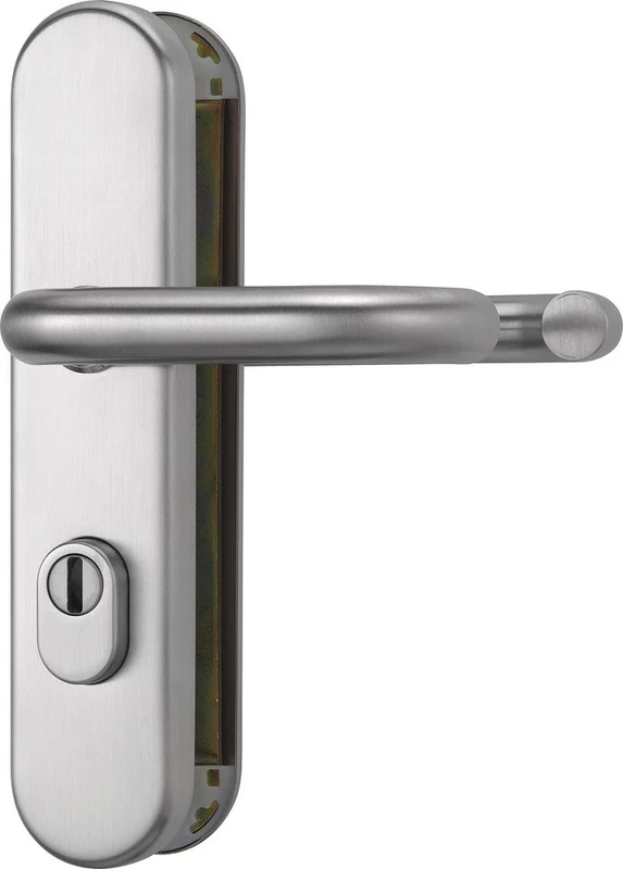 Abus KLZS714 ER 12231 Protective Door Fitting, Stainless Steel with Cylinder Protection
