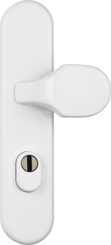 ABUS 122354 KLZS714 W EK Protective Fitting with Round Cylinder Protection Round White