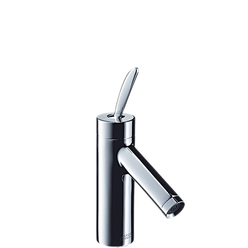Hansgrohe Starck Classic Single Lever Wash Basin Mixer Tap with Unvers Lockable Strainer Valve Chrome-Plated, 10018000