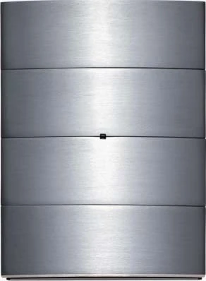 Hager 75164093 Light Switch Stainless Steel IP20 88.5 mm 118.1 mm 1 Piece (S))