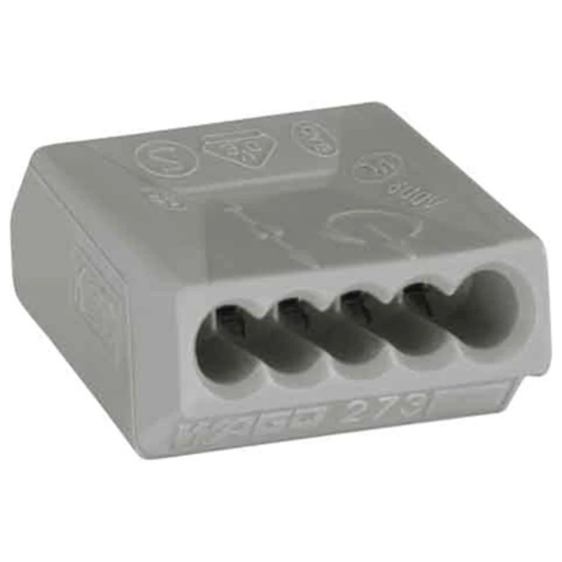 WAGO 273-108 5 Connecting Socket Terminals 1.5 mm² – 273 – 155