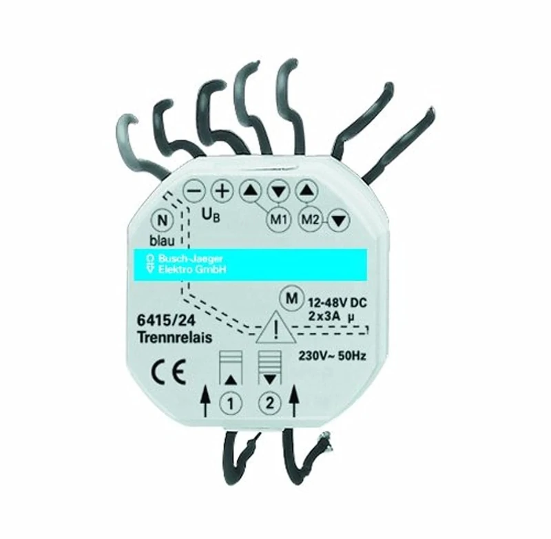 Busch-Jaeger 6415/24 Busch-Blind control cut-off relay, 2gang Electronics | Busch-Blind control II
