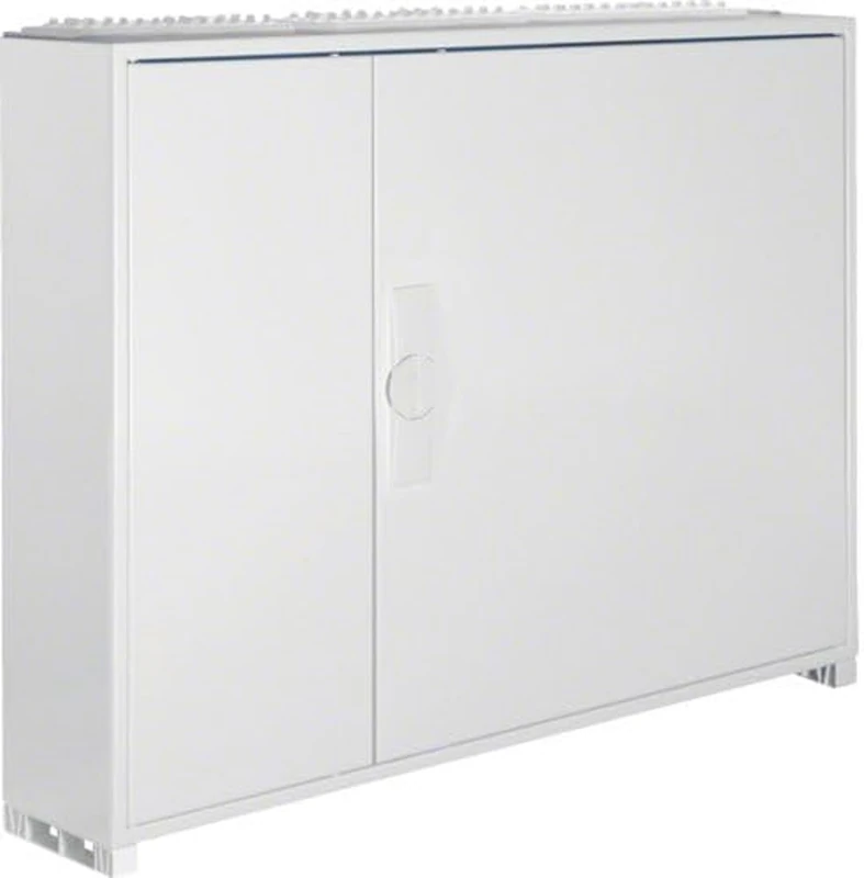 Hager FWB43S White Freestanding Rack Shelving Unit - Shelves (Standalone Rack, White, IP44, Steel, 650 mm, 161 mm)