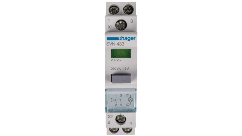 Hager SVN433 Short Circuit – Short Circuit (16 A, 17.5 MM, 83 mm, -20 – 50 °C, -40 – 80 °C)