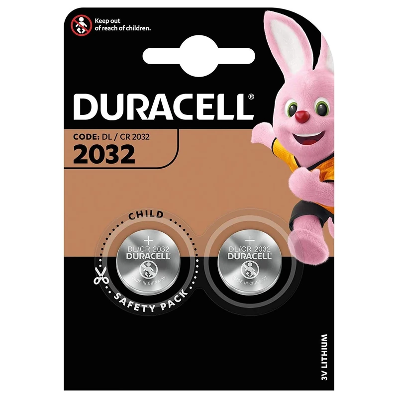 Duracell DL2032B2-3V Coin Cell (2 Pack)