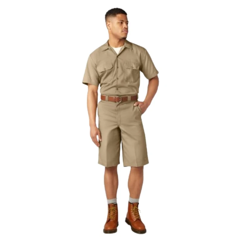 Dickies Men's 13"MLTI PKT losse fit 50 Work Short - Beige - 50