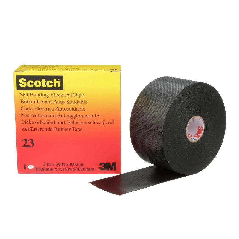 Scotch 23 Electrical Tape, 2 Width, 30 Foot Length (Pack of 1)