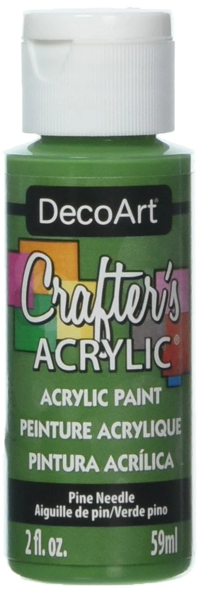 DecoArt 59 ml Crafters Acrylic, Pine Needle