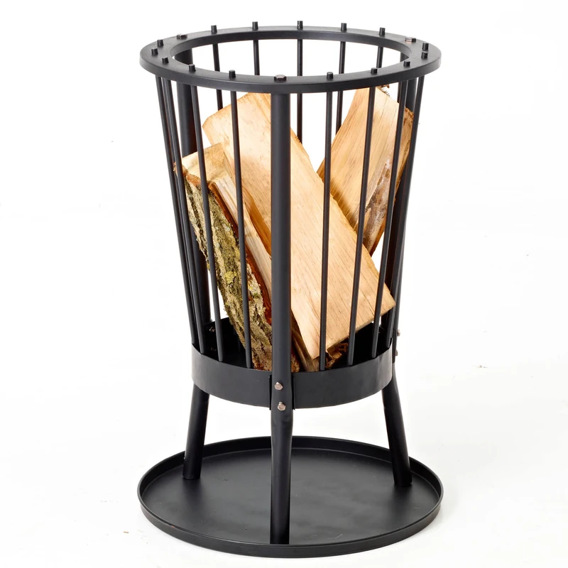 Barbecook Modern Ronda Fire Basket - Black - Image 1