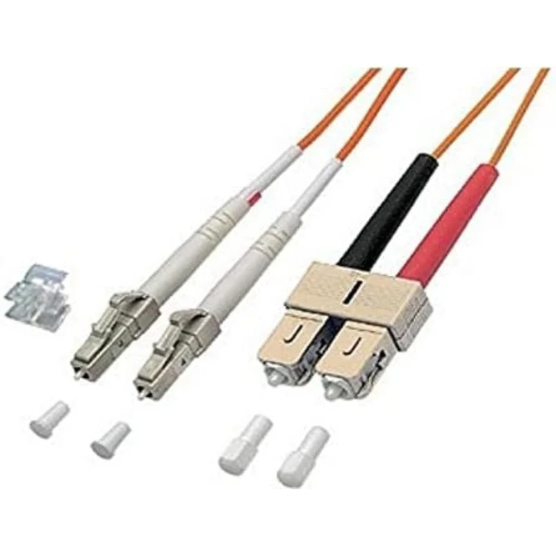 Good Connections LWL Duplex Patch Cable LC to SC Multimode 50/125 Inch Fibre Optic