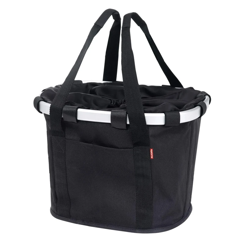 Rixen & Kaul Unisex's Reisenthel Bike Basket-Black, 15 Litre, 26 x 35 x 38 cm