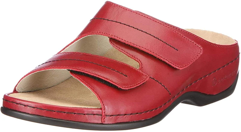 Berkemann Women's Melbourne Daria 1002 Clogs & Mules, - Rot (weinrot 277), 9 UK
