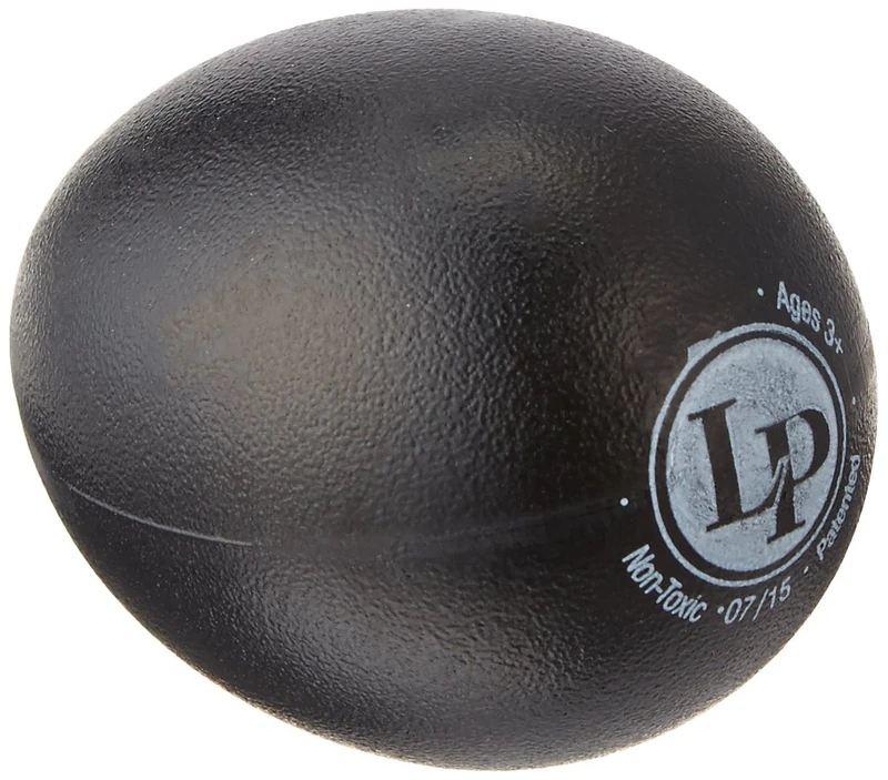 LP Latin Percussion Shaker Egg Shaker Black, Set of 36 LP001-BK