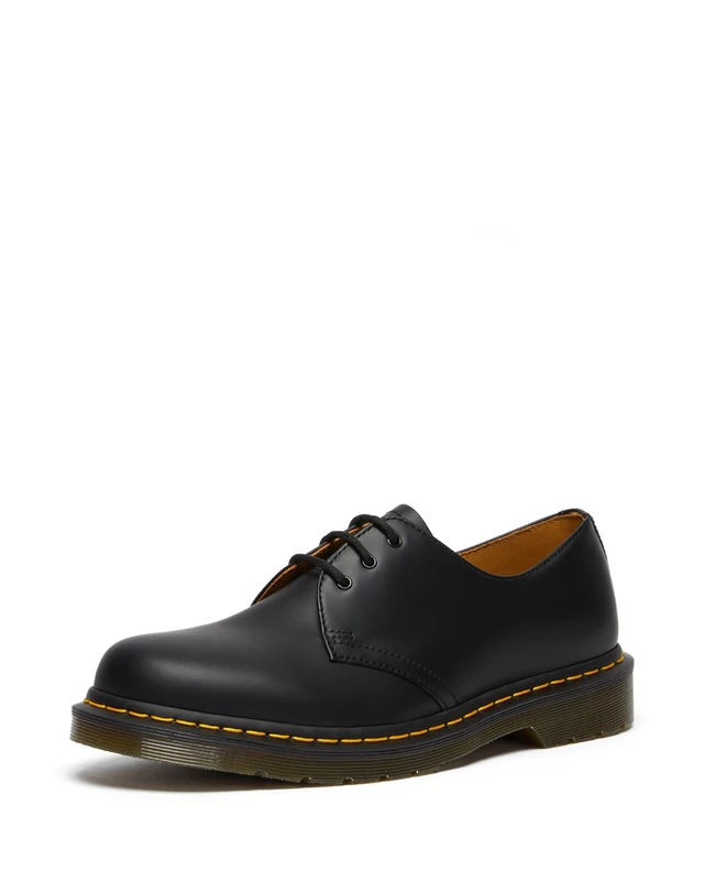 Dr. Martens Unisex Adults Derby Shoes,Black (Black Smooth),10 UK (45 EU)