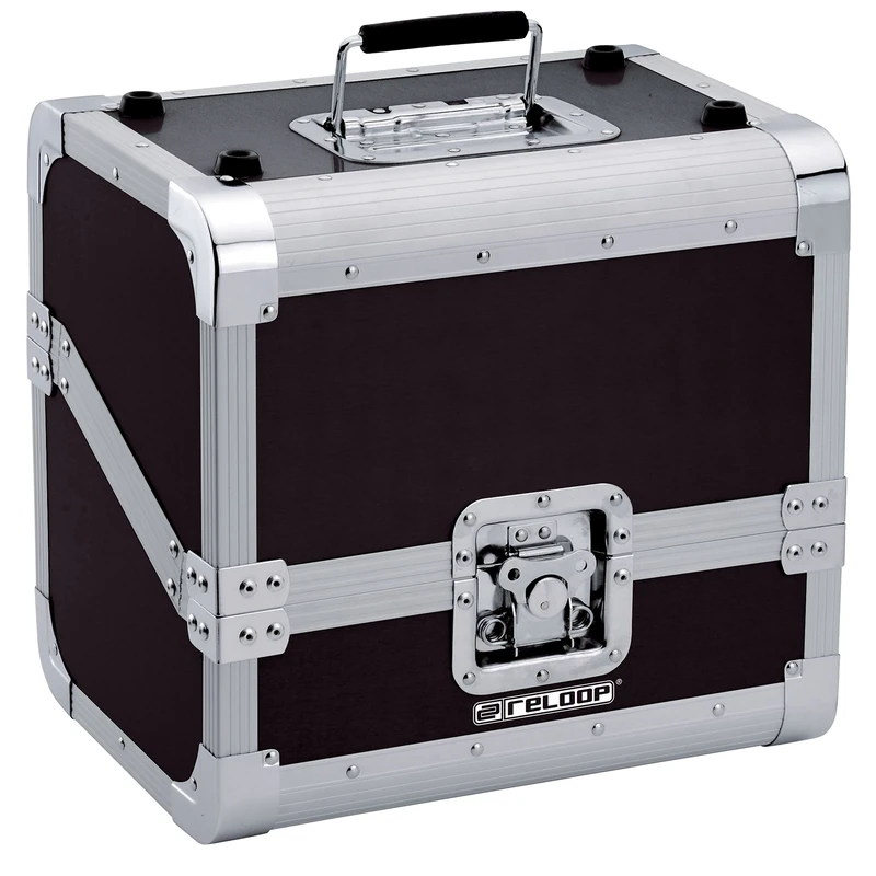 Reloop Record Case 80 - Black, Holds 80 12" Vinyl Records