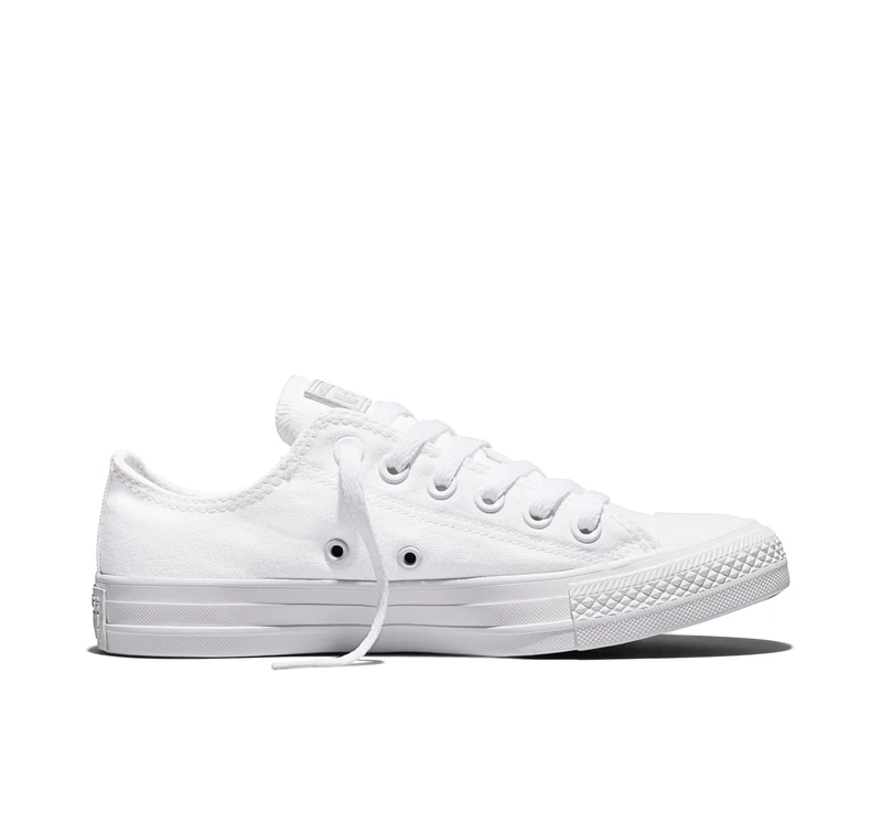 Converse Mens All Star Ox Plimsolls Trainers White 7 UK