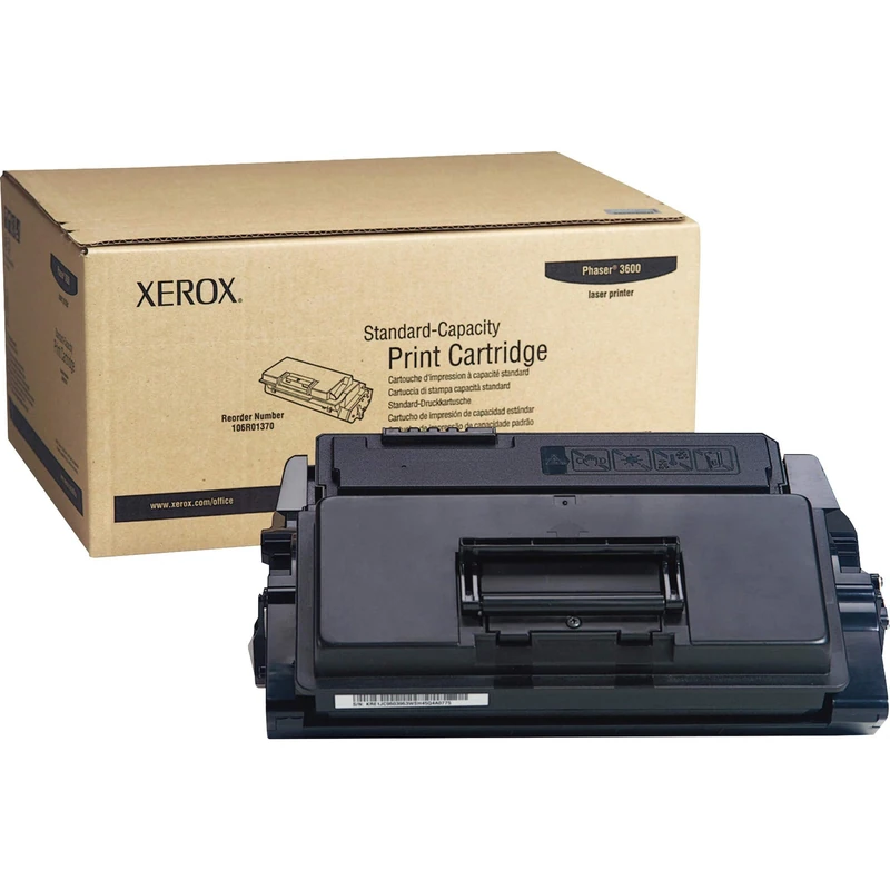 Xerox Phaser 3600 Black Standard Capacity Toner Cartridge (7,000 Pages) - 106R01370