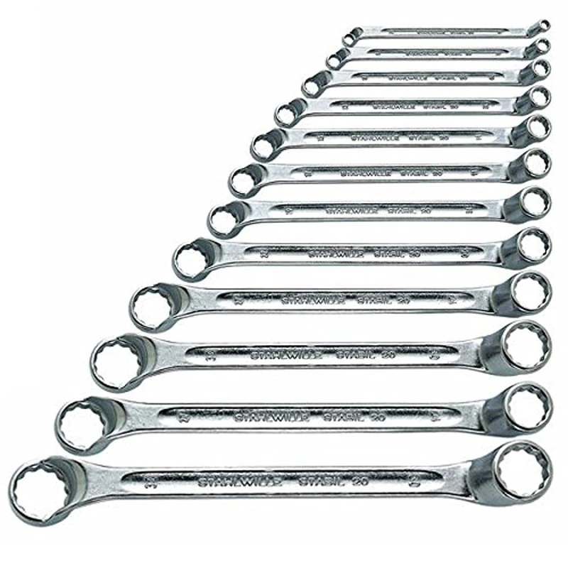 Stahlwille 20/12 "D838" Double-Ended Box Wrench Set, Silver - Image 1