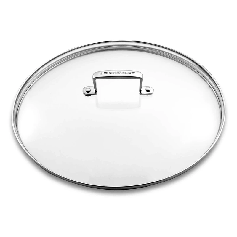Le Creuset Toughened Glass Lid 28cm - Transparent, Oven Safe 220C