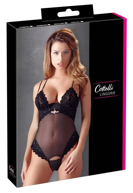 Cottelli Lingerie Women Body Black 75B/S
