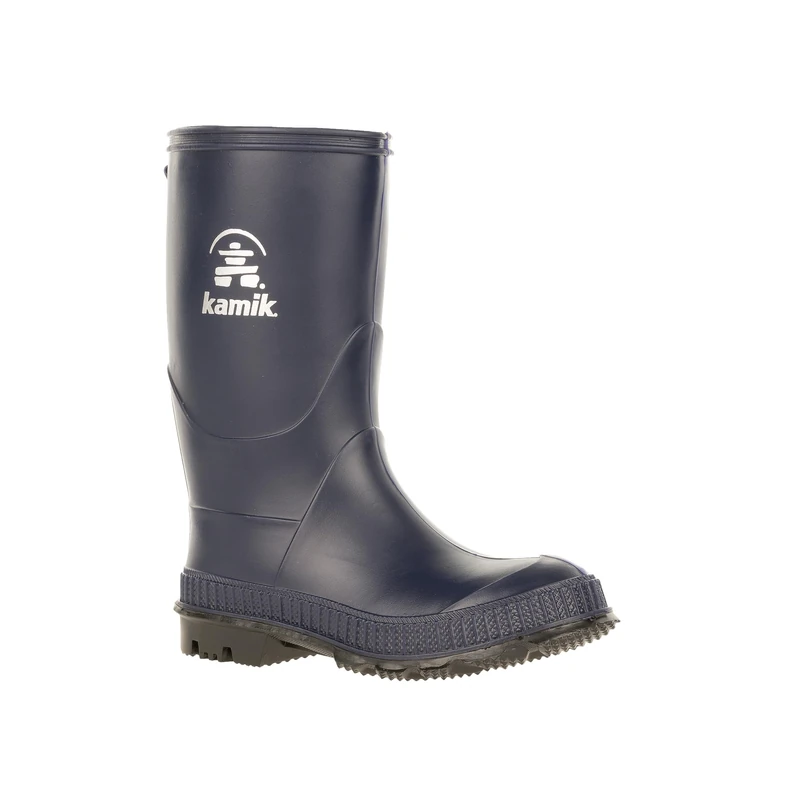 Kamik Stomp, Unisex-Child Rubber Boots, Blue (nak navy), 11.5 UK