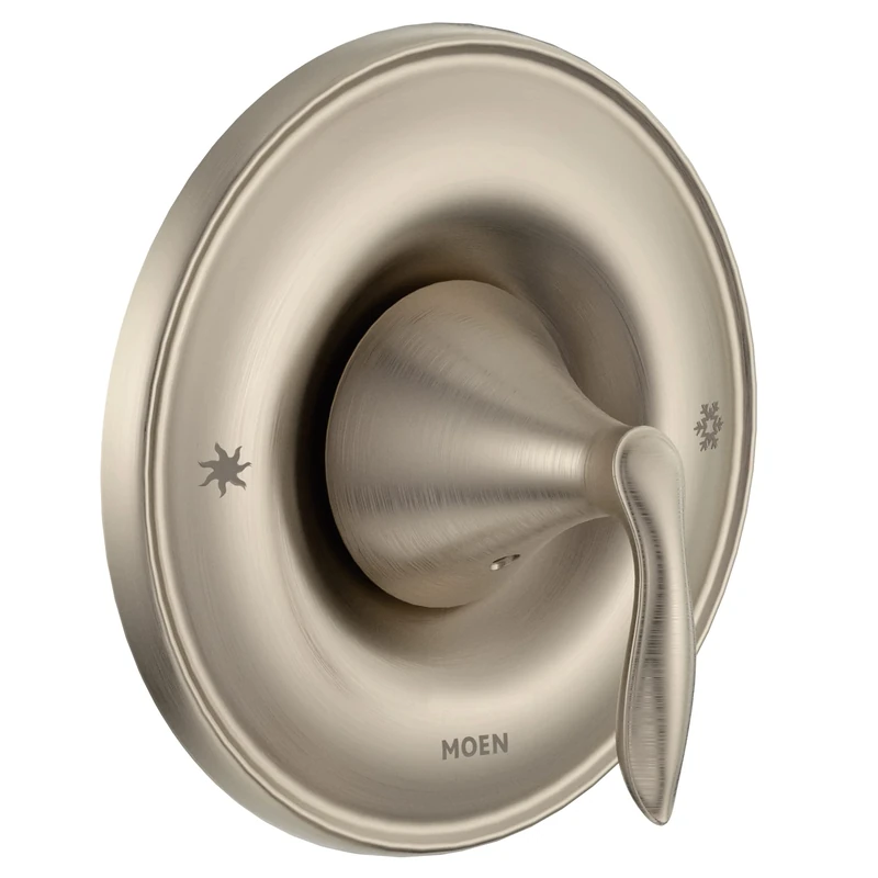 Moen T2131BN Eva Posi-Temp Valve Trim Kit Without Valve, Brushed Nickel