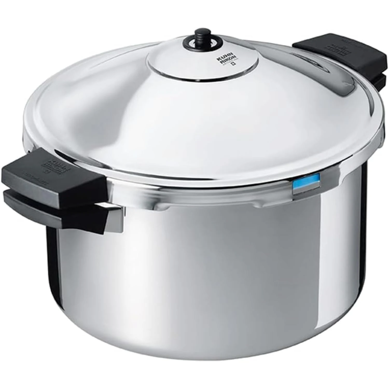 Kuhn Rikon Pressure Cooker Duromatic Hotel 12L/28cm Food Steamer with Side Grips. Multi Cooker Hotpot, Auto Lock Lid. Stainless Steel Pot. Instant Cook Pot – 10 Year Kuhn Rikon Cookware Guarantee