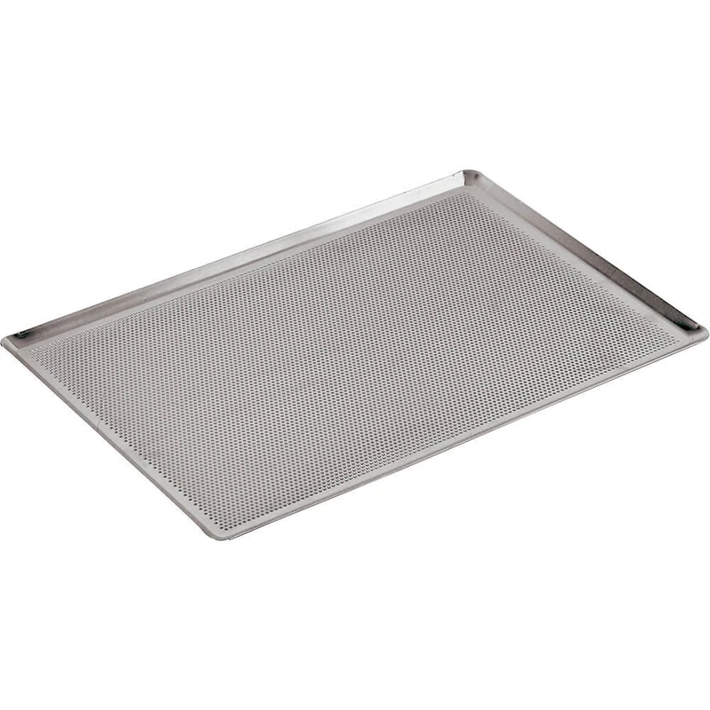 Paderno World Cuisine 20 7/8 Inch by 12 3/4 Inch Perforated Aluminum Baking Sheet