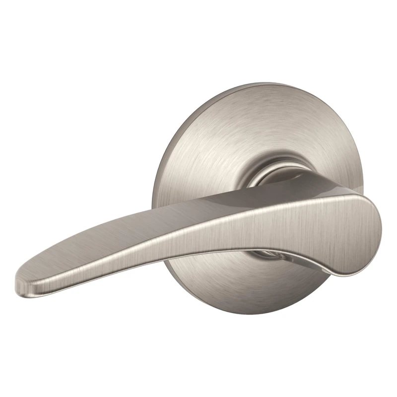Schlage F10MNH-619 Manhattan Passage Lever, Satin Nickel