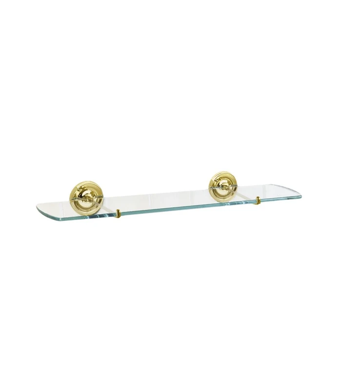 Smedbo Shelf Wallmount, Polished Brass V247 Bathroom, 7.2 x 14.5 x 66 cm