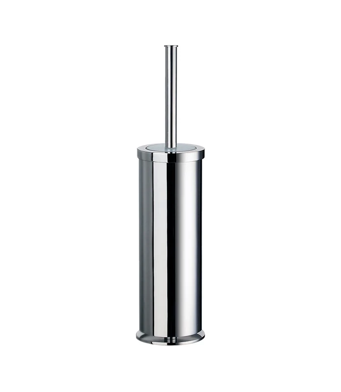 Smedbo Toilet Brush Free Standing, Polished Chrome FK103 Outline, Silver, 43.5 x 13.5 x 13.5 cm