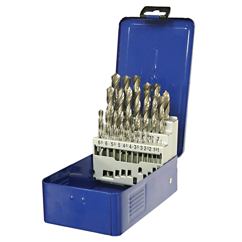 Faithfull MSET25PRO HSS Drill Set M2 1-13mm and Case