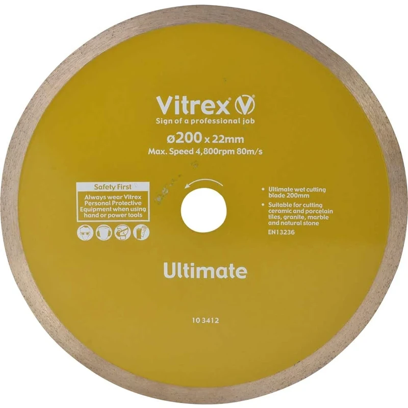 Vitrex VIT103412 200mm Ultimate Diamond Blade