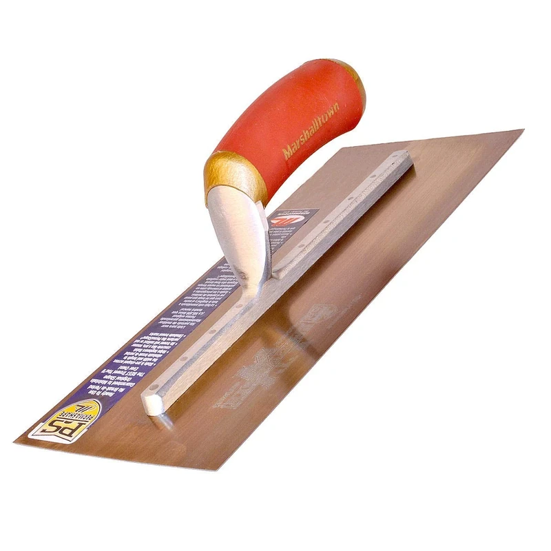 Marshalltown MPB13GSD 13x5-inch Gold Stainless Steel Plasterers Trowel