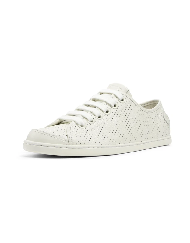 Camper Women's Uno 21815 Trainers, White Natural 075, 2 UK