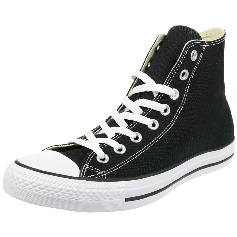 Converse All Star Hi Trainers Black Canvas - 6.5 UK