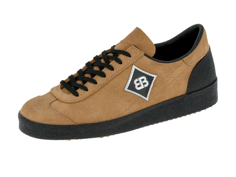 Brütting Unisex astroturfer Velour Trainers, Brown, 13.5 UK