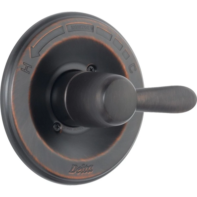 Delta T14038-RB Lahara Monitor 14 Series Valve Trim Only, Venetian Bronze