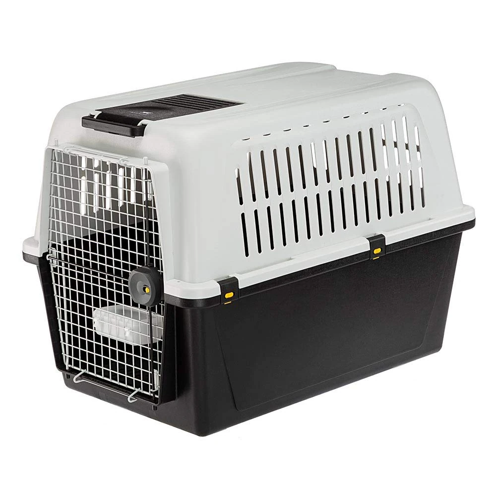 Dog Travel Kennel, Pet Kennel, Dog Crate Atlas 60 Professional, Safety Closing System, Aeration Grids, 61 X 91 X H 68 Cm.