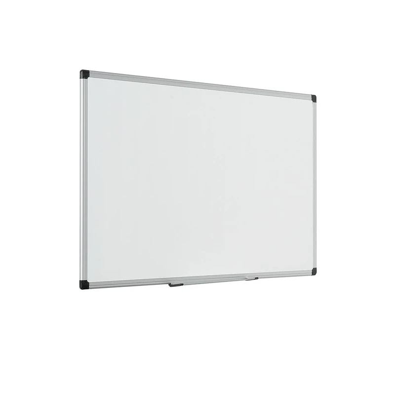 Bi-Office Maya Enamel Aluminium Framed Whiteboard 90x60cm