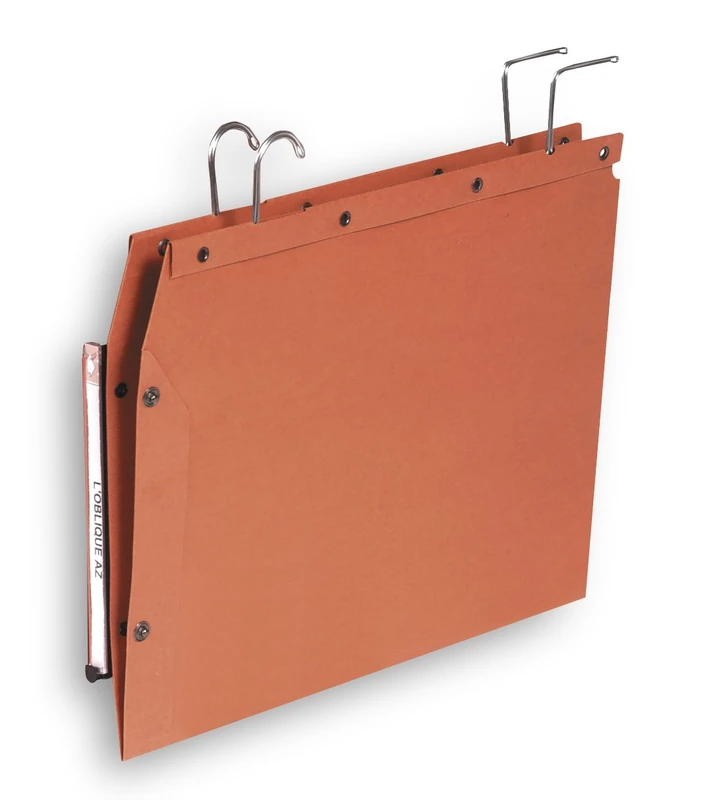 Elba Ultimate Tub Orange Pack of 25 Kraft Suspension Files for Cupboard A4 V-Shaped Base Orange